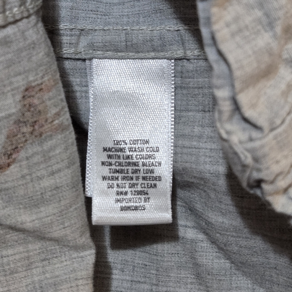 Bonobos Giraffe Print XL Long Mens Dress Shirt - Picture 5 of 6